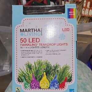 Martha Stewart Living LED Teardrop Lights